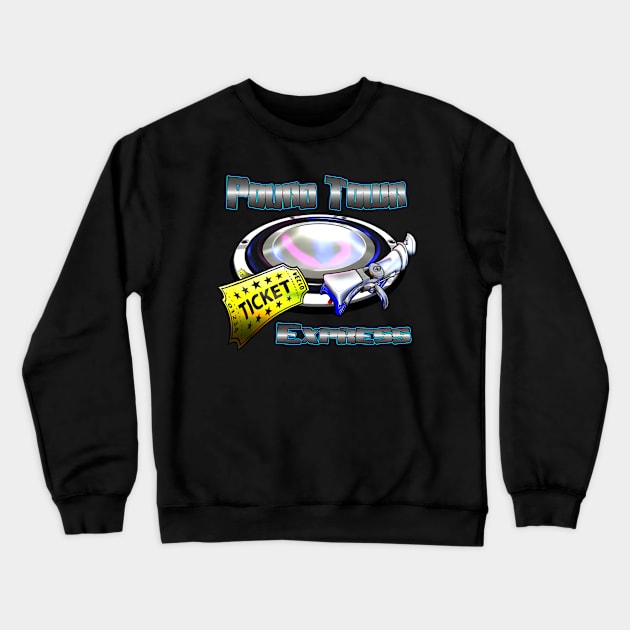 Pound Town Express Crewneck Sweatshirt by Destro